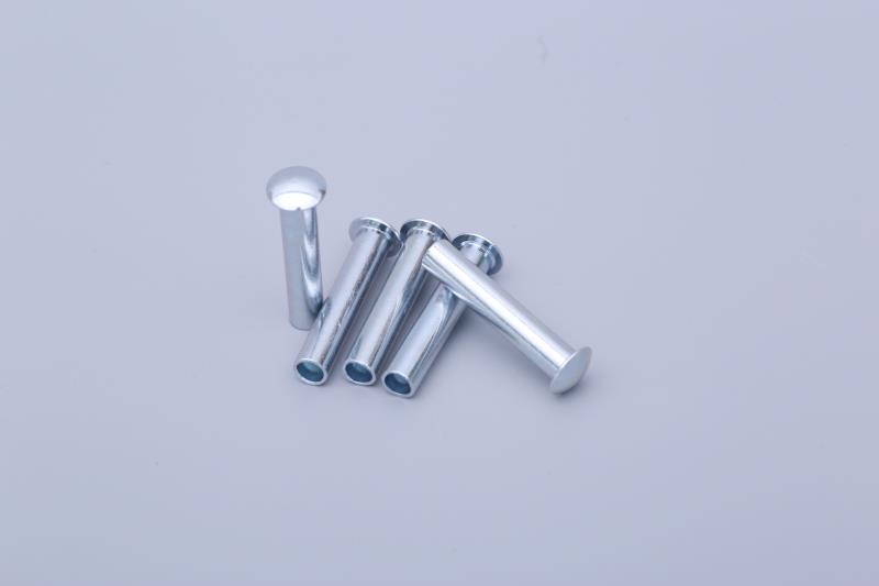 圆头铁镀蓝锌铆钉