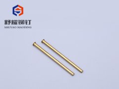 平头实心黄铜铆钉