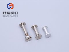 平头一字内攻牙子母铆钉