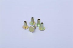 平头中空彩锌铁铆钉